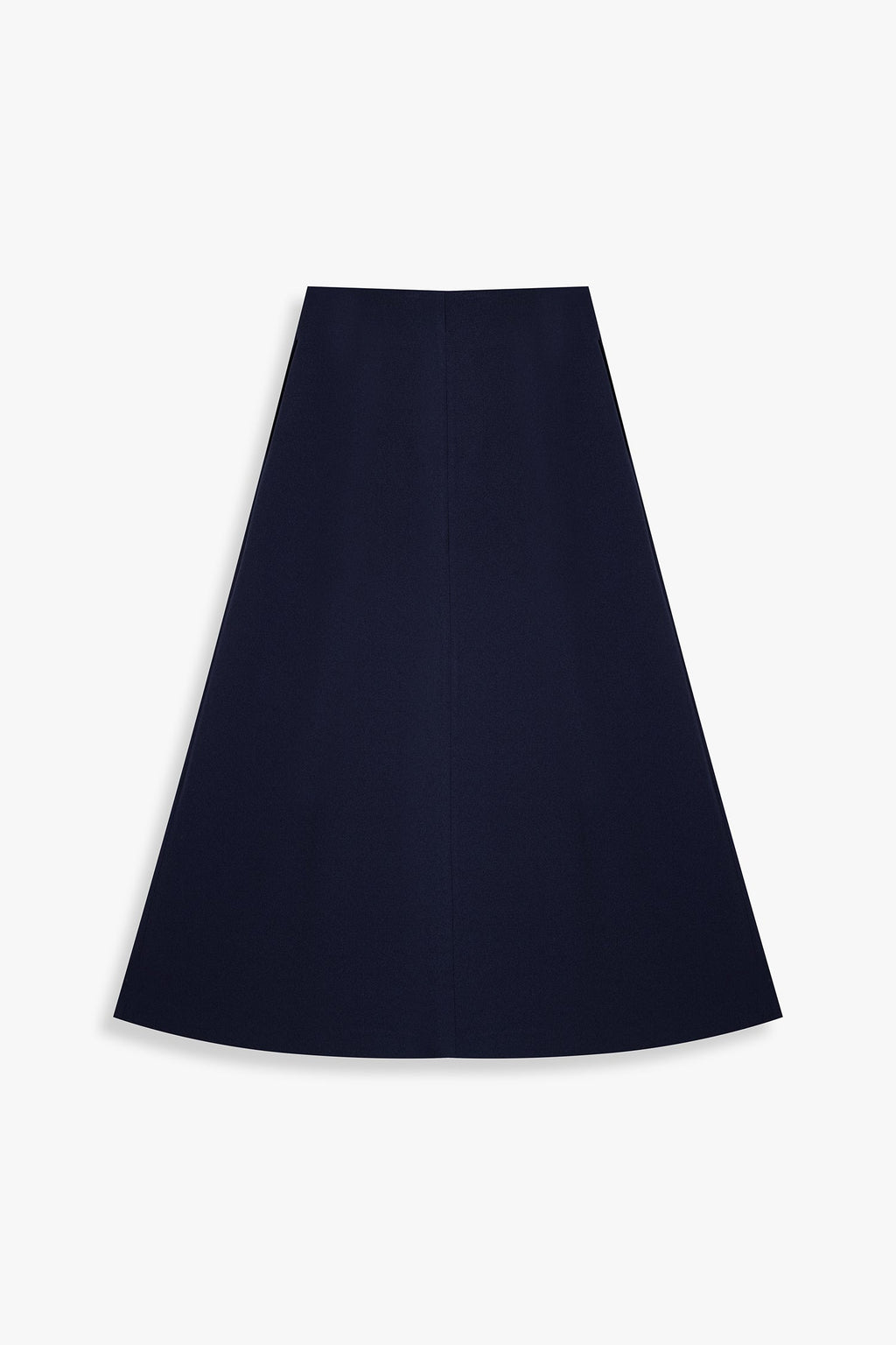 A-Line Skirt With Front Pleat