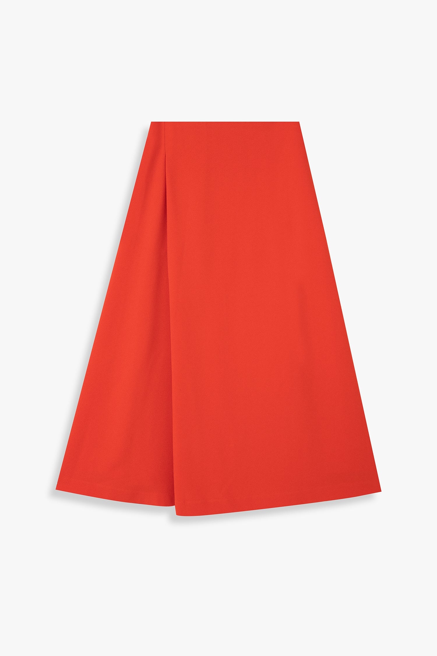 A-Line Skirt With Front Pleat