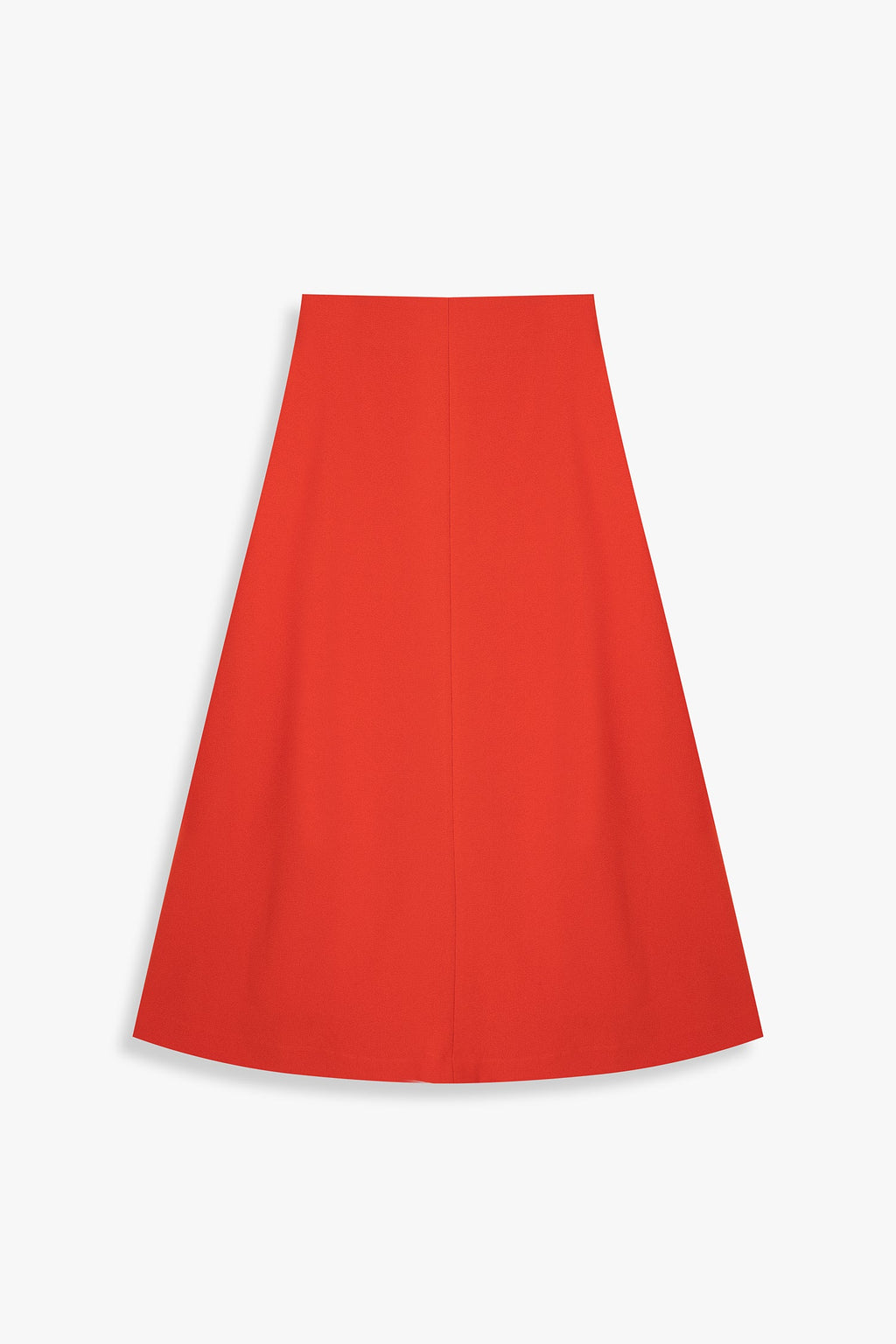 A-Line Skirt With Front Pleat