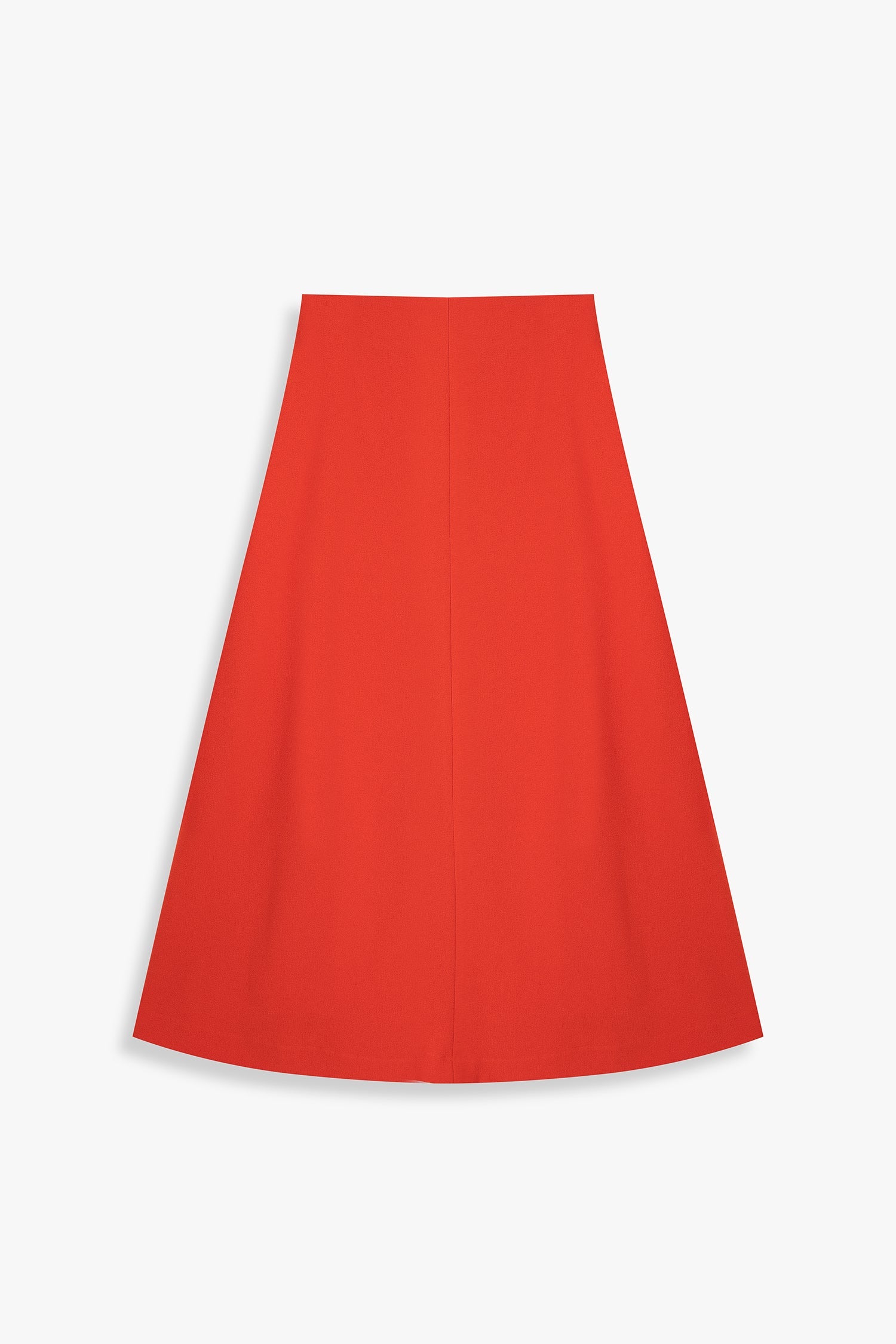 A-Line Skirt With Front Pleat