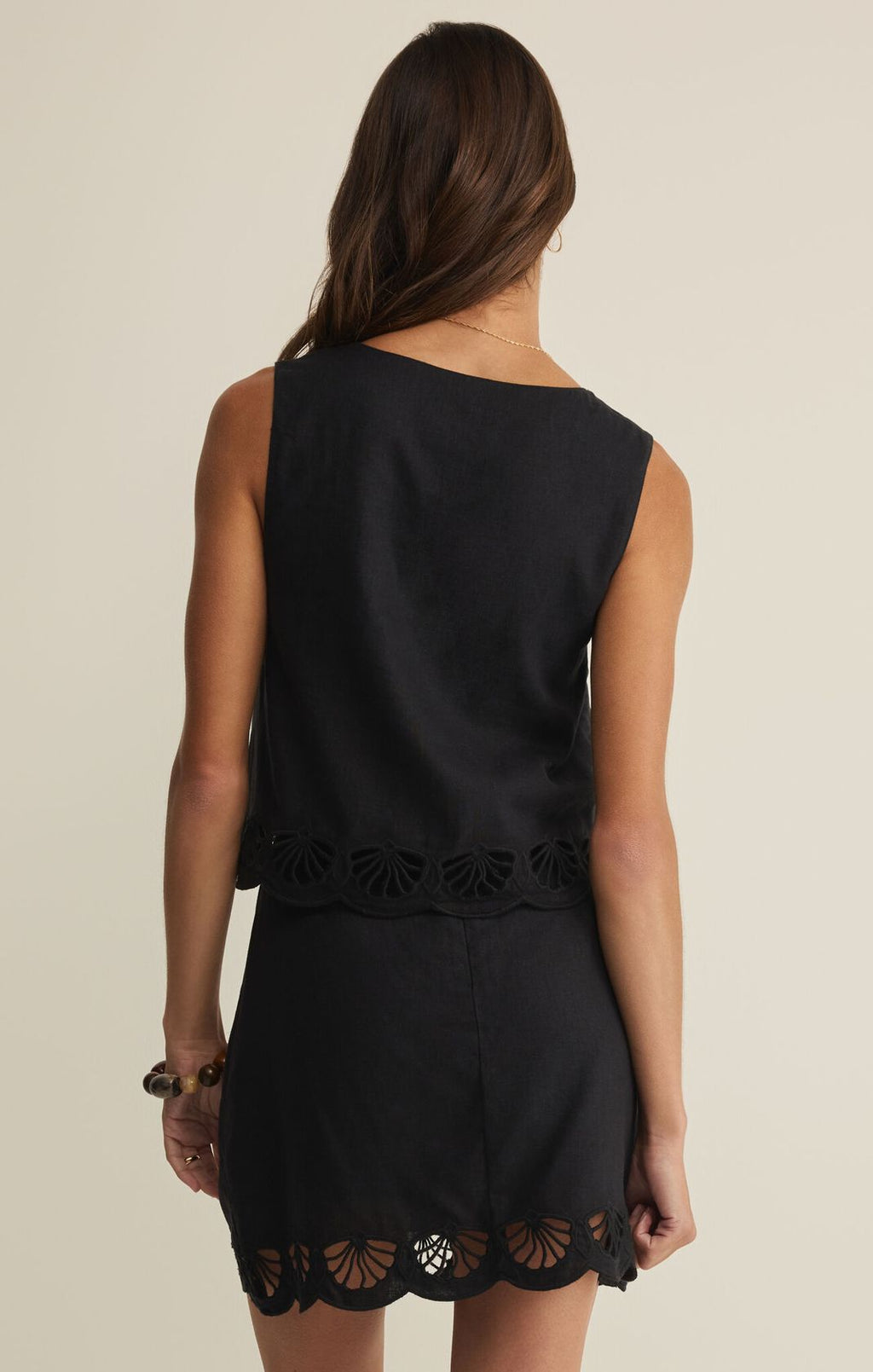 Z Supply Charlene Embroidery Top