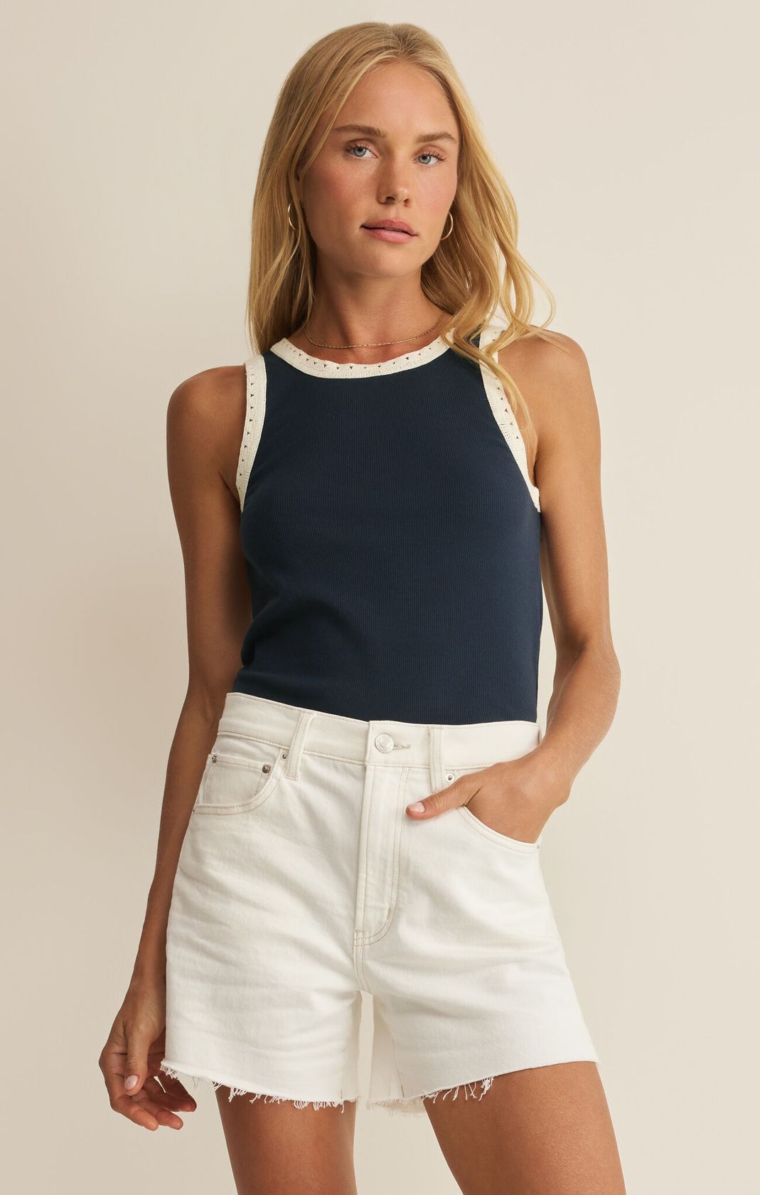 Z Supply Clarke Rib Tank Eclipse