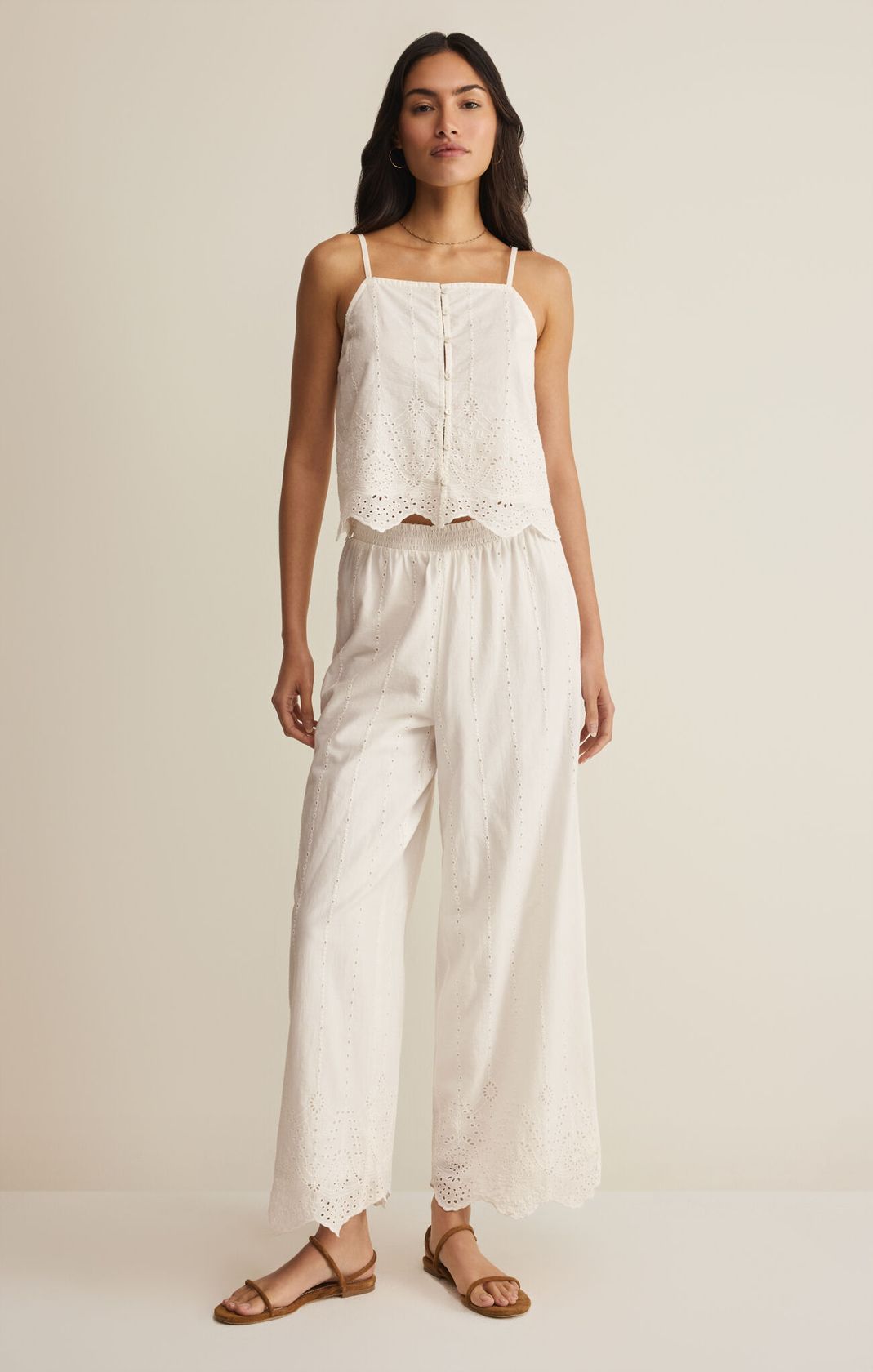 Z Supply Sea Esta Embroidered Top