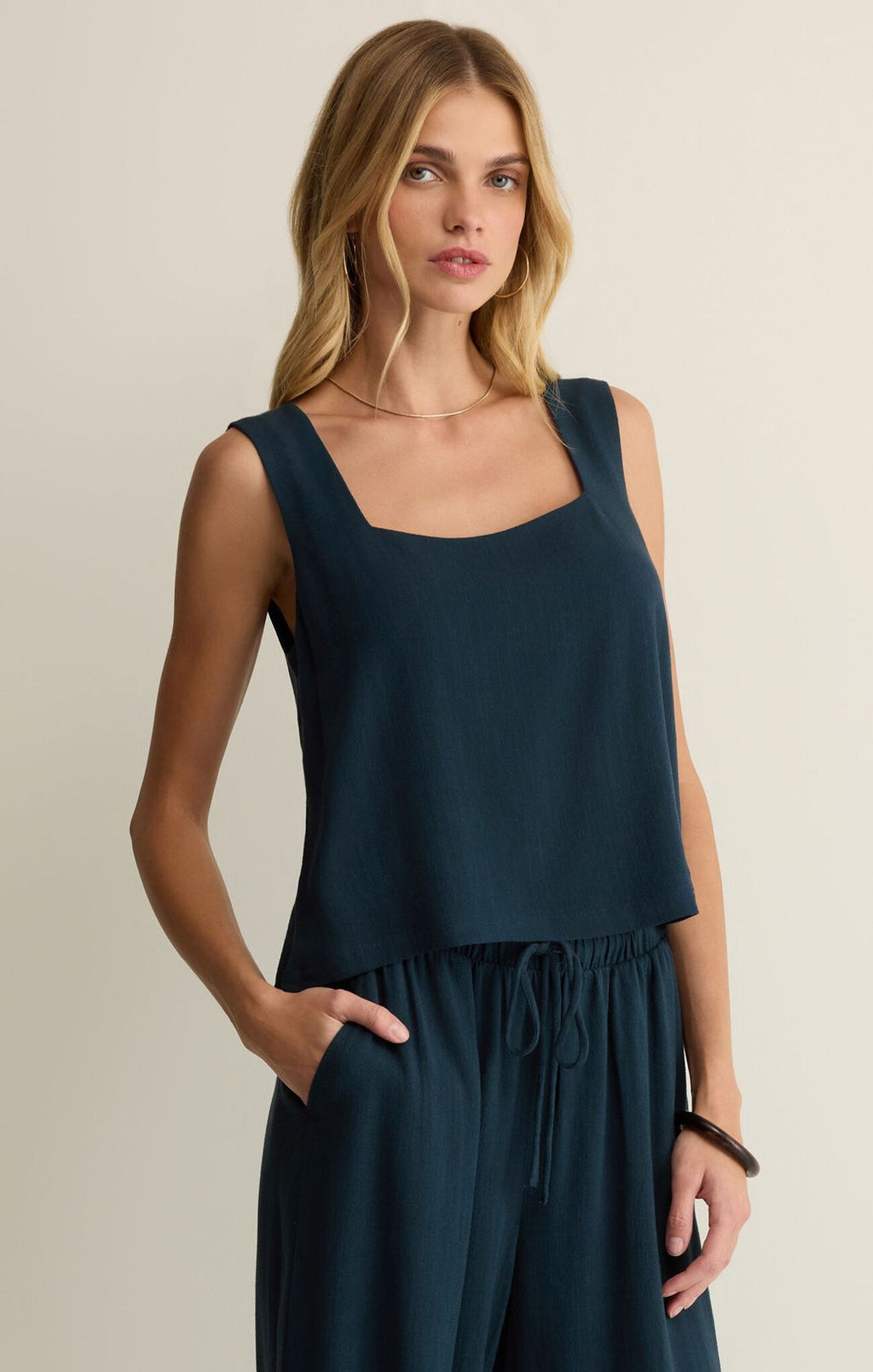 Z Supply Charli Top Eclipse