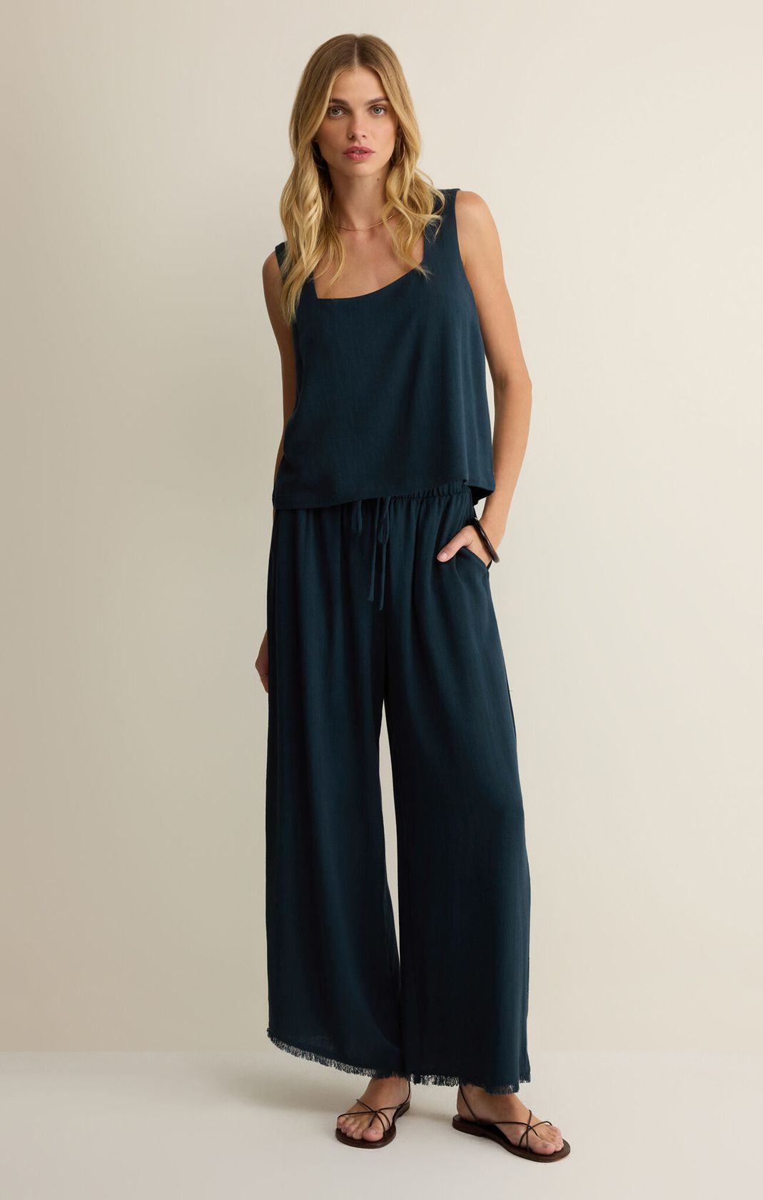 Z Supply Charli Top Eclipse