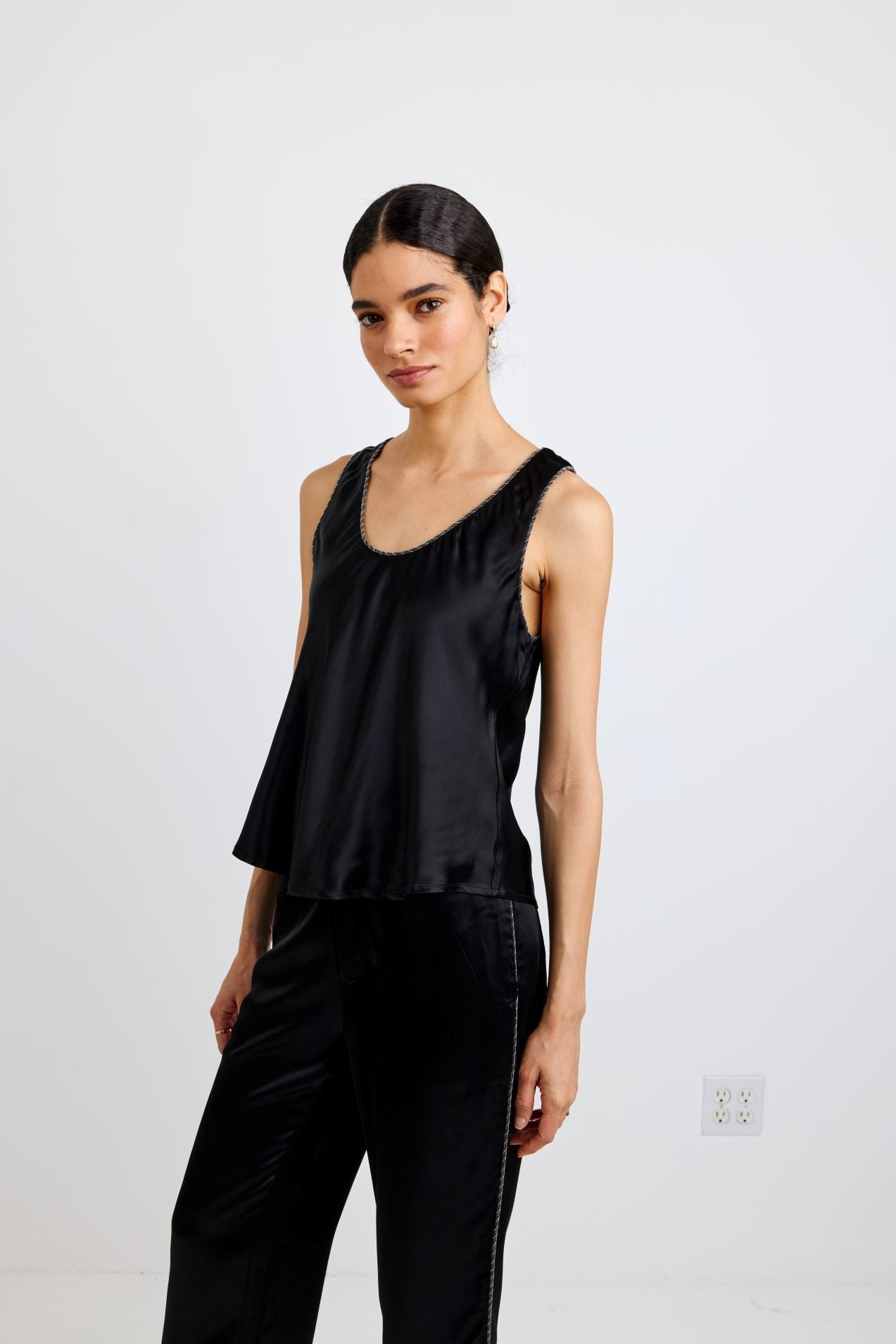 Bella Dahl Beaded Trim Tank