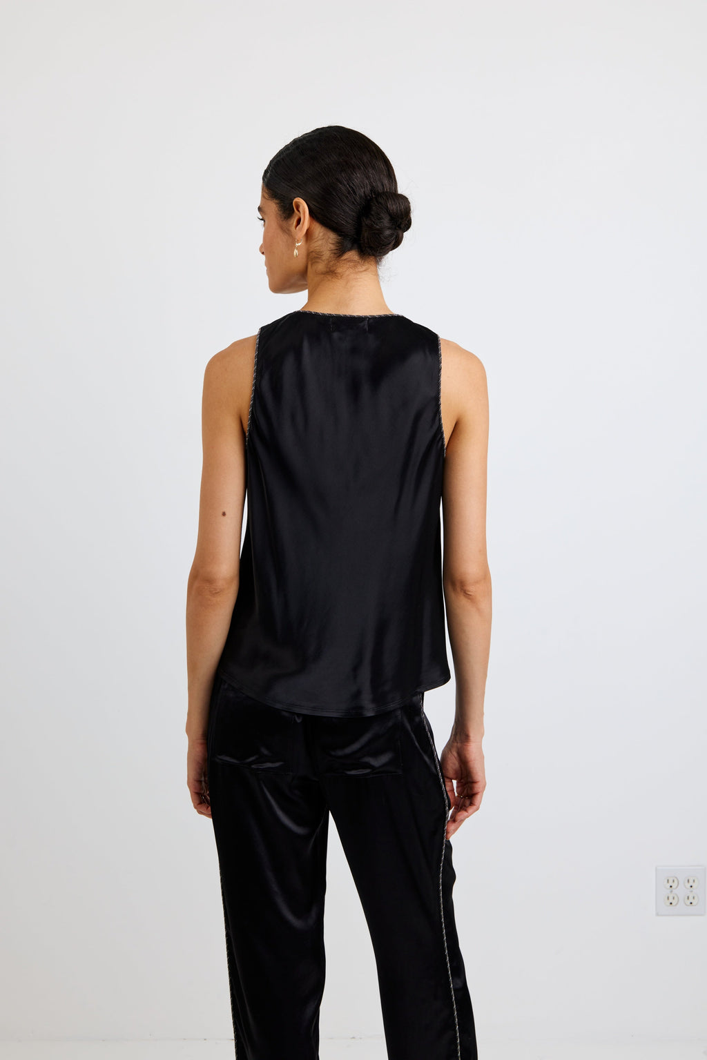 Bella Dahl Beaded Trim Tank